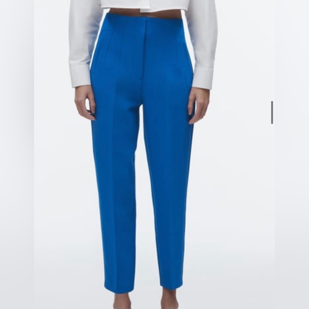 ZARA HIGH WAISTED PANTS